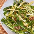 Halcandy51's cooksnap of when they made 香ばしじゃこと水菜のおかかサラダ.