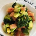 なつ1425's cooksnap of when they made アボカドとブロッコリーのわさび醤油和え.