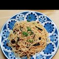 miyaGOL's cooksnap of when they made イカの塩辛アレンジパスタ.