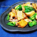 かおりかざり's cooksnap of when they made レンジ！豚肉と厚揚げとピーマンの味噌炒め.