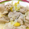 joymoon♪'s cooksnap of when they made レンジで簡単。鶏もも肉の長ネギ塩ダレ蒸し.