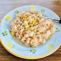 ねっちゃんっ's cooksnap of when they made レンジ3分＊鮭とコーンのピラフ.
