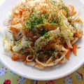 umi☆neco's cooksnap of when they made キャベツのパスタみたいなっ♪焼きうどん.