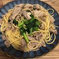 ♪まーたん♪'s cooksnap of when they made 残り野菜で五右衛門風スパゲティ.