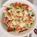 tsuyochan's cooksnap of when they made 超簡単！トマトとアボカドのチーズグラタン.