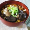 Yukiまむ's cooksnap of when they made きのこによるきのこだけのきのこのお味噌汁.