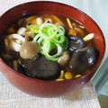 Yukiまむ's cooksnap of when they made きのこによるきのこだけのきのこのお味噌汁.