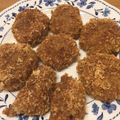 かおりった's cooksnap of when they made さっくさく！油で揚げないメンチカツ.