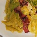 なめこおろし's cooksnap of when they made 春キャベツとベーコンのオリーブオイル蒸し.
