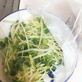 ユファ。's cooksnap of when they made もやしとかいわれ大根の激安サラダ♪♪.