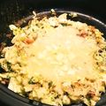 タロイモ29's cooksnap of when they made 簡単★餅入りめんたいもんじゃ焼き.