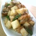 ねっちゃんっ's cooksnap of when they made 長芋とお肉のコロコロ炒め.
