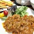 Superlittleboo's cooksnap of when they made 豚ロース肉の赤ワイン煮込み.