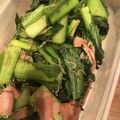 koebi's cooksnap of when they made ♪ベーコン＆じゃこの小松菜炒め♪.