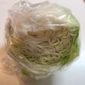 いしまいﾁｬﾝ's cooksnap of when they made 長持ちのコツ☆半分キャベツの冷蔵庫保存.