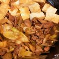 ポーたんエーたん's cooksnap of when they made 簡単時短で豚でも美味しい肉豆腐！.