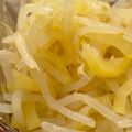 MULA's cooksnap of when they made たべまる給食【たくあんあえ】.