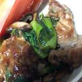 はる314's cooksnap of when they made 菜の花(菜花)豚肉オイスターソース炒め.