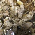 りなゆうと's cooksnap of when they made 鶏肉ときのこの照り玉サラダ.