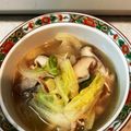 マコミコ's cooksnap of when they made 【簡単】豚バラ肉と白菜、春雨のスープ.