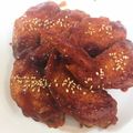 ユファ。's cooksnap of when they made ♡手羽先で簡単韓国風チキン♡.