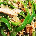 monjimari's cooksnap of when they made 無限ピーマン ごまごま.