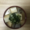 かおり♡♡♡'s cooksnap of when they made 里芋と厚揚げのお味噌汁.
