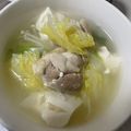 mshangover's cooksnap of when they made 【美人レシピ】鶏の水炊き.