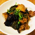 ｙｏｕ５'s cooksnap of when they made 鶏肉と茄子のマスタード醤油炒め.