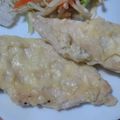 nyaoko♪'s cooksnap of when they made ささみ＊カリカリチーズ焼き.