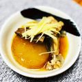 mikimoon's cooksnap of when they made ぶりのあらdeぶり大根 *☻*.
