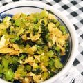 まぶたん's cooksnap of when they made 大根の葉っぱ炒め.
