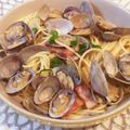 tikariri's cooksnap of when they made あさりとベーコンのペペロンチーノ☆.