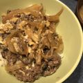 gosaezo's cooksnap of when they made がっつり食べたい♡極うま！牛丼♡卵とじ♡.