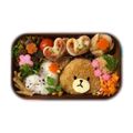 クック4649★'s cooksnap of when they made くまのがっこうジャッキー♪キャラ弁.