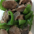 お願いひつじ's cooksnap of when they made 簡単!砂肝とピーマンの炒め.
