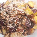ぜんだいママ's cooksnap of when they made 豚肉とサツマイモの甘辛炒め.