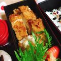 ❀akiko❀'s cooksnap of when they made ［一口チキンカツ 簡単 衣＊お弁当］.