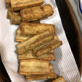 Karikari苺's cooksnap of when they made ごぼうの素揚げ.