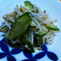クックXQR1U4☆'s cooksnap of when they made もやしときゅうりのごま酢和え.