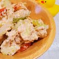 ももちゃんのれしぴ's cooksnap of when they made リンゴとセロリの白和え♡.