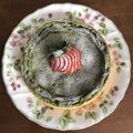 伊達こまち's cooksnap of when they made 簡単♪抹茶と甘納豆のチーズケーキ.