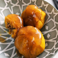 hitomi_y's cooksnap of when they made 鶏そぼろ入り☆かぼちゃ茶巾の和風あんかけ.