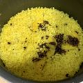 カフェ店員M子's cooksnap of when they made 炊飯器で作るインド風レモンライス.