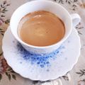 ♡こもれび♡'s cooksnap of when they made 牛さんとお豆さんのカフェラテ.