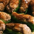 ゆき0717's cooksnap of when they made 豚こまで簡単！ピーマンの肉詰め.