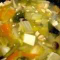 マンジュラ's cooksnap of when they made 具沢山！白菜と豆腐の鶏ひき肉入りスープ.