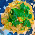 mmmugi's cooksnap of when they made ちくわの卵とじ丼♪三つ葉の香りも美味♪.