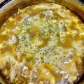カメリア22's cooksnap of when they made 残りカレーで作る！カレー雑炊♡.
