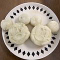 クック4TAT1X☆'s cooksnap of when they made ＊卵不使用＊米粉のバナナ蒸しケーキ.